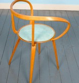 Pretzel Chair with Armrests by George Nelson