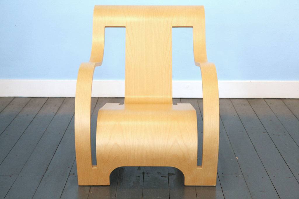 Plywood Lounge Chair van Gerald Summers