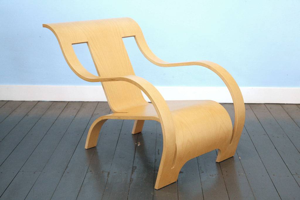 Plywood Lounge Chair by Gerald Summers