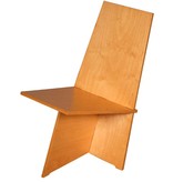 Gesigneerde prototype design stoel ontworpen door Samuel
