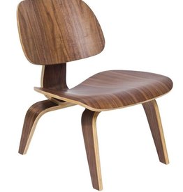 EAMES MILLER WALNUT LCW STOEL