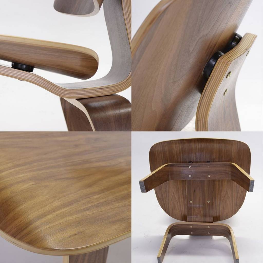 Eames Walnut Lounge Chair LCW