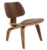 Eames Walnut Lounge Chair LCW