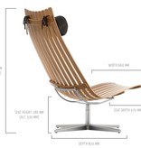 SCANDIA SENIOR swivel lounge chair by Hans Brattrud