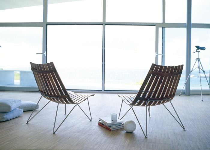 SCANDIA NETT Lounge chair door Hans Brattrud