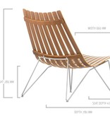 SCANDIA NETT Lounge chair by Hans Brattrud