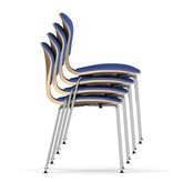 CHERNER STAPELBARE 'SIDECHAIR' METALE BASIS