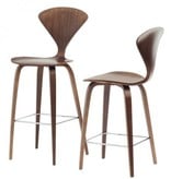 CHERNER BAR STOOL with wood base