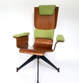 Fratelli Pozzi swivel chair