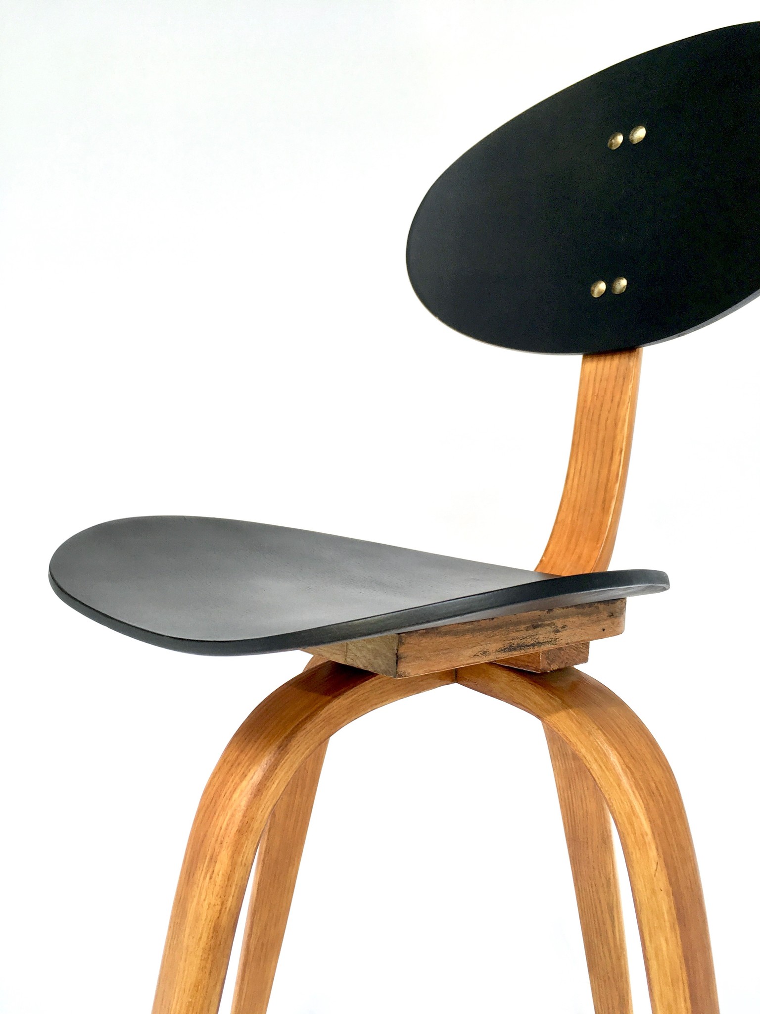 Hugues Steiner 'Bow-Wood' stoel