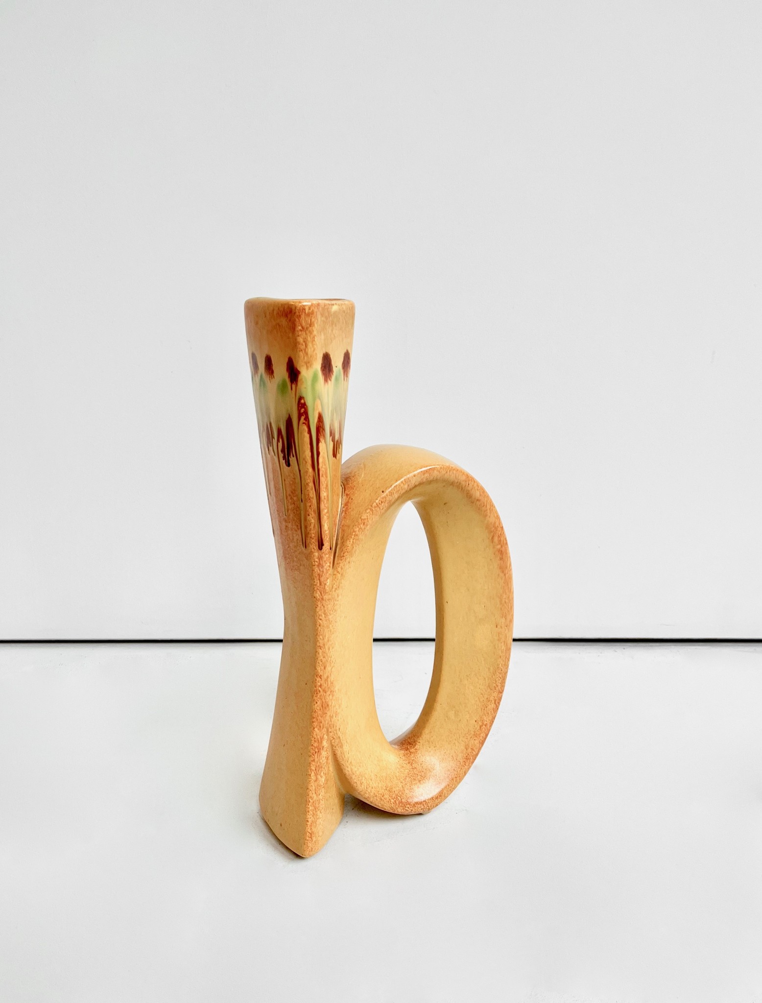 アンティーク【希少】60s Bertoncello ベルトンチェロ 花瓶 フラワーベース