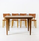 Cor Alons table and chairs for Den Boer Gouda