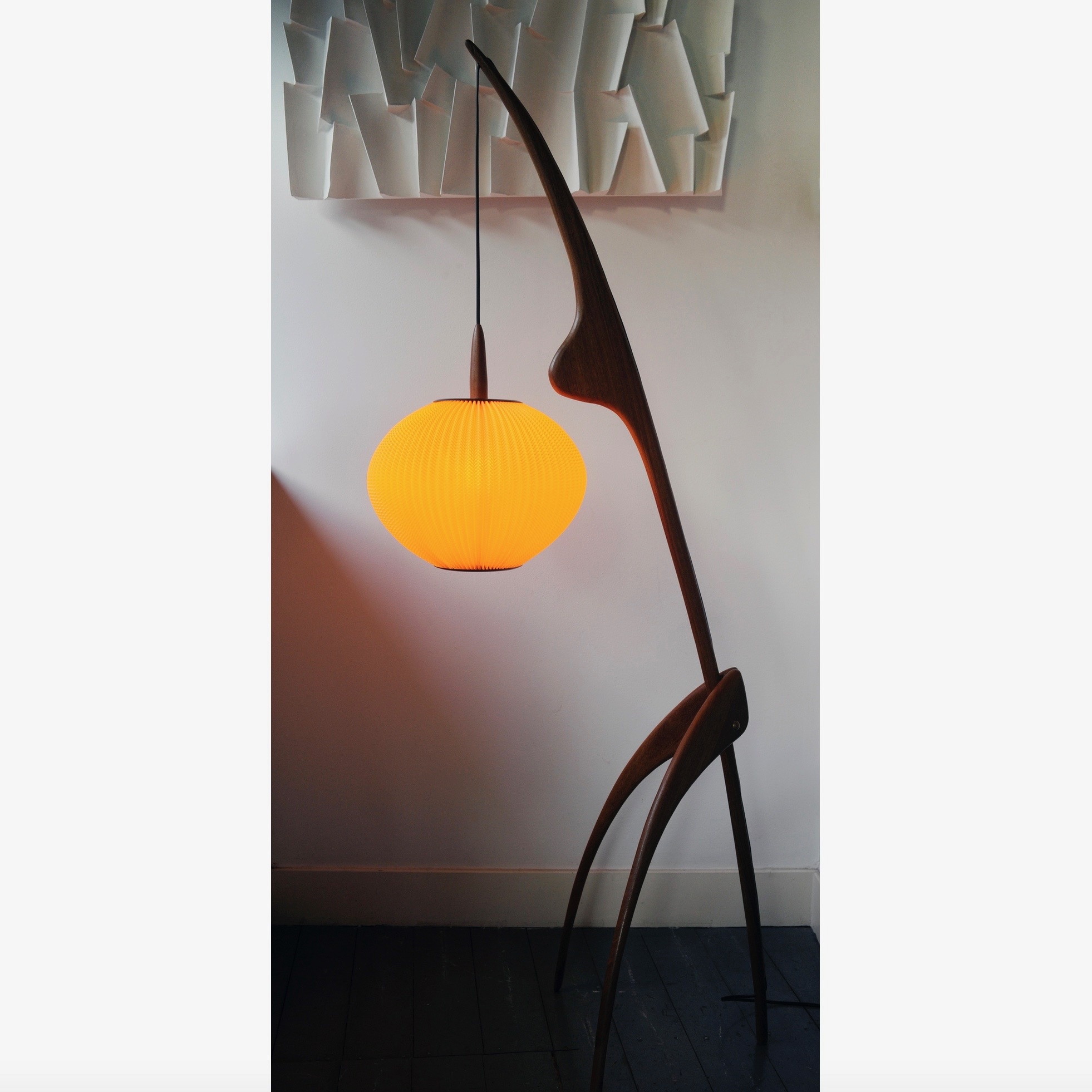 Praying Mantis Floor Lamp by Rispal