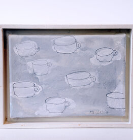 KLAAS GUBBELS | ZWEVENDE WITTE KOPJES, 2019