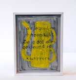 KLAAS GUBBELS | GELE KAN, DUBBELE GREEP, 2023