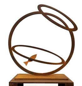 J. HENNEMAN | VISSENKOM KLASSIEK (CORTEN STEEL), 2025