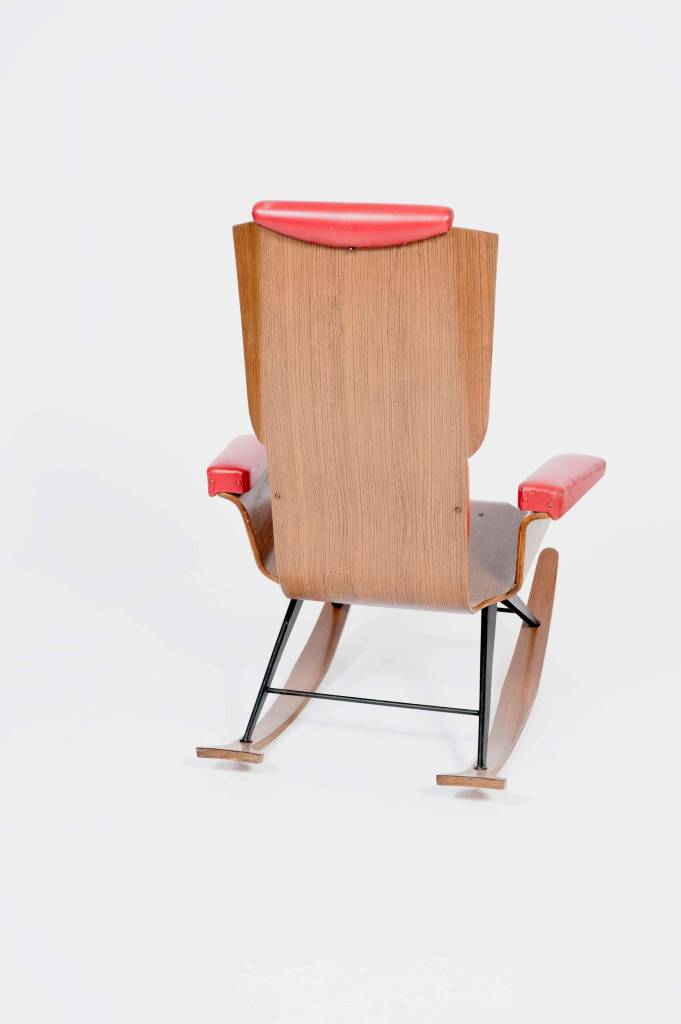 Vintage Plywood Vintage Rocking Chair