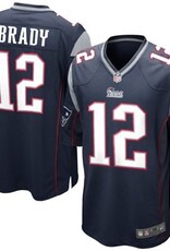 NFL Mens New England Patriots Tom Brady Nike Navy Blue Game Jersey
