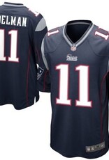 NFL Men's New England Patriots Julian Edelman Nike Navy Blue Team Color Game Jersey
