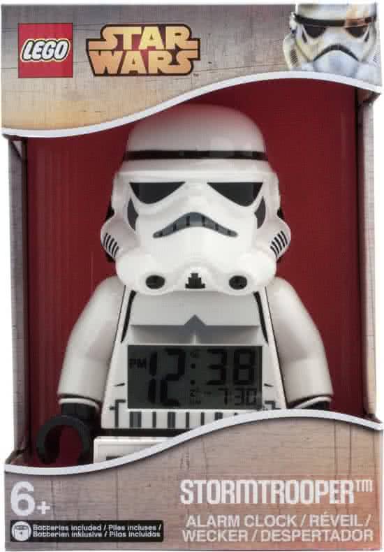 Lego ® Star Wars ™ Stormtrooper Minifigura Despertador 