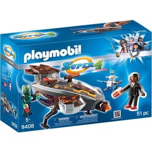 Playmobil Super4 Sykronian Ruimteschip met Gene 9408