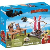 Playmobil Dragons Rochel met Schapenslingeraar 9461