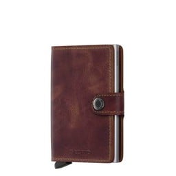 Secrid Mini Wallet vintage brown