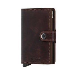 Secrid Mini Wallet vintage chocolate