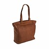 The Chesterfield Brand Leren Shopper Berlin cognac