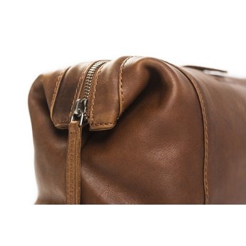 The Chesterfield Brand handige lederen toilettas