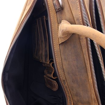 Plevier lederen 15.6 inch aktetas