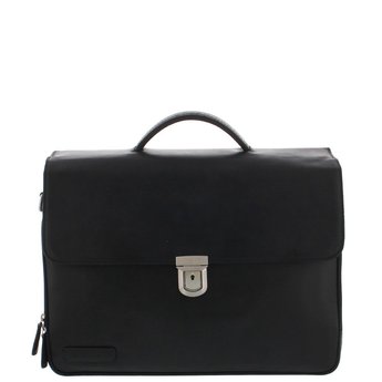 Plevier lederen 15.6 inch laptoptas