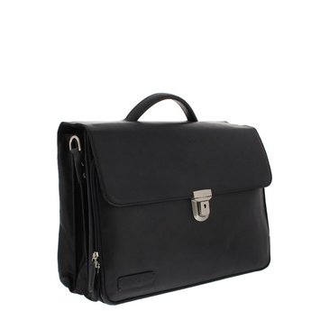 Plevier lederen 15.6 inch laptoptas