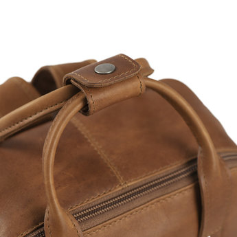 The Chesterfield Brand lederen rugzak met tabletvak