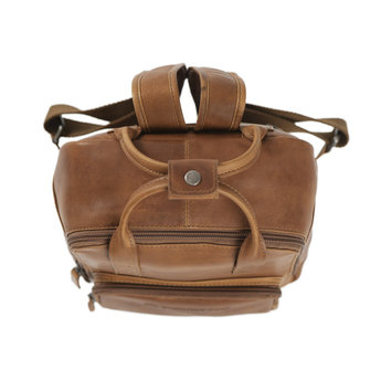 The Chesterfield Brand lederen rugzak met tabletvak