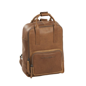The Chesterfield Brand lederen rugzak met tabletvak