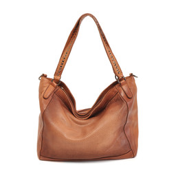 Berba Bags & Wallets Leren Shopper Speranza bruin