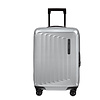 Samsonite Nuon Spinner 55 cm uitbreidbaar matte silver