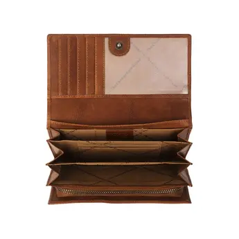 The Chesterfield Brand handige grote leren damesportemonnee