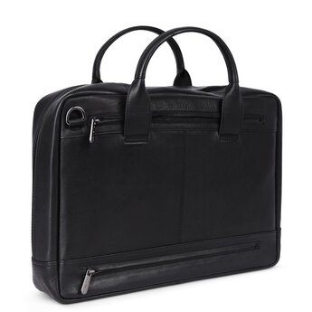 Plevier prachtige lederen 15.6" laptoptas