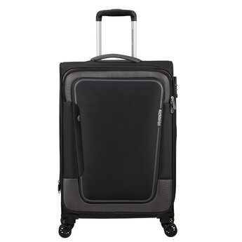 American Tourister zachte middelgrote reiskoffer met 4 wielen (spinner)