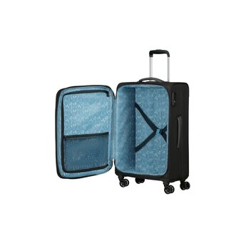 American Tourister zachte middelgrote reiskoffer met 4 wielen (spinner)