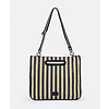 FredsBruder Sommerliebe Square Shopper black stripes