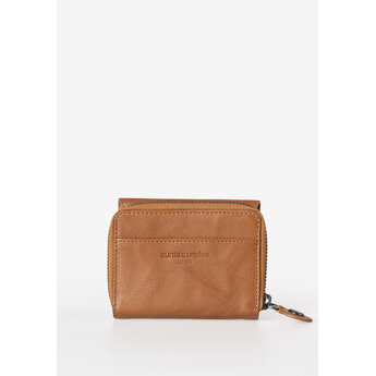 Aunts & Uncles compacte leren portemonnee