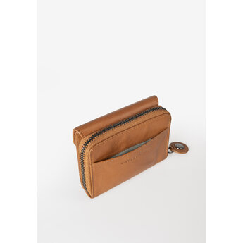 Aunts & Uncles compacte leren portemonnee