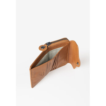 Aunts & Uncles compacte leren portemonnee