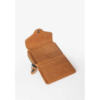 Aunts & Uncles compacte leren portemonnee