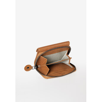 Aunts & Uncles compacte leren portemonnee