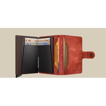 Secrid handige en compacte lederen kaartenportemonnee