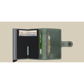 Secrid handige en compacte lederen kaartenportemonnee